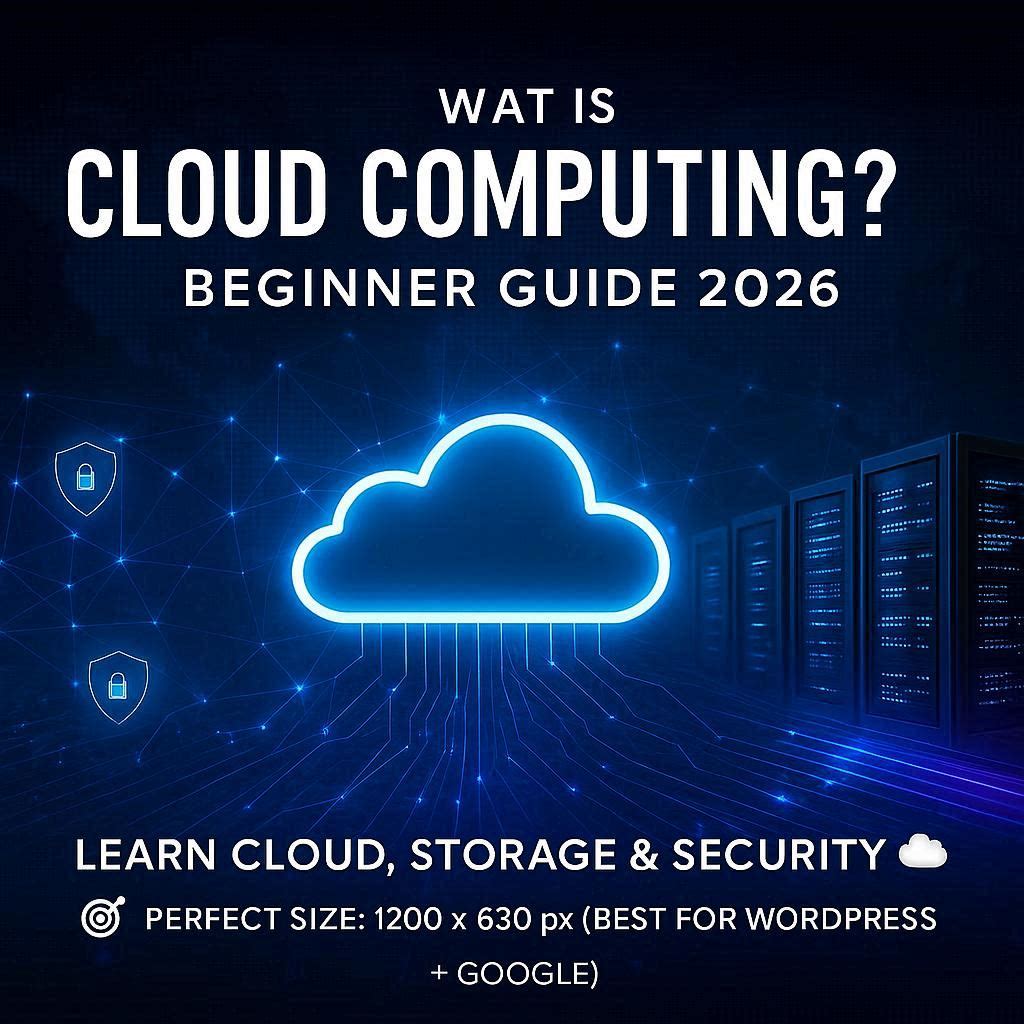 🌐 What is Cloud Computing? A Beginner’s Guide for 2026
