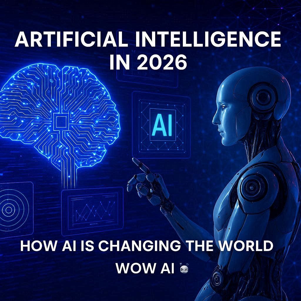 🤖 Artificial Intelligence in 2026: How AI is Changing the World